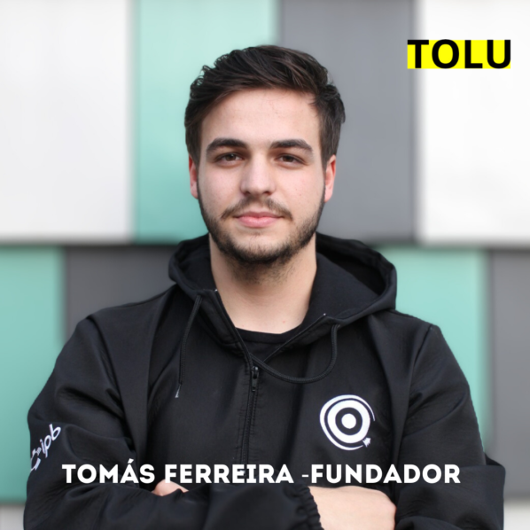 Foto do fundador da agencia de marketing toluTolu Agência de marketing para PMEs