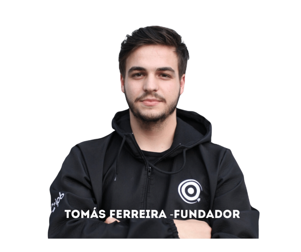 Foto do fundador da agência de marketing- Tolu